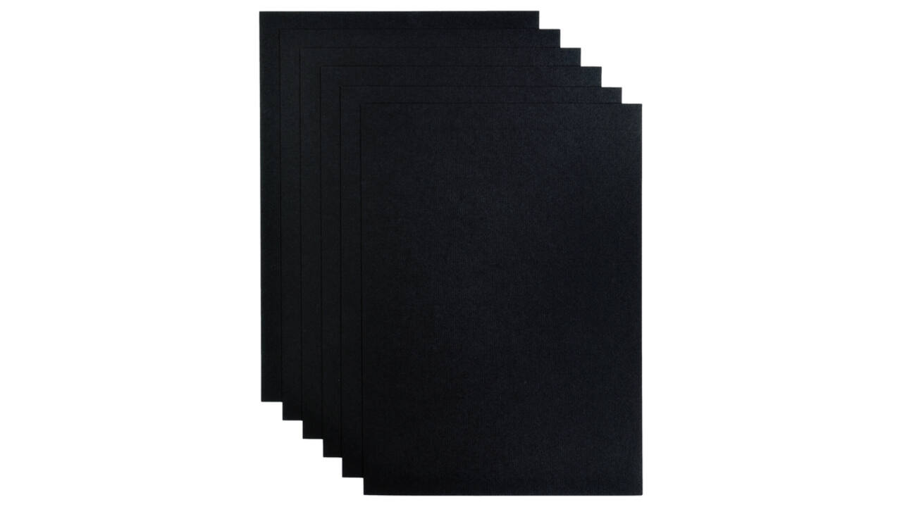 Kopieerpapier Papicolor A4 100gr 12 vel ravenzwart