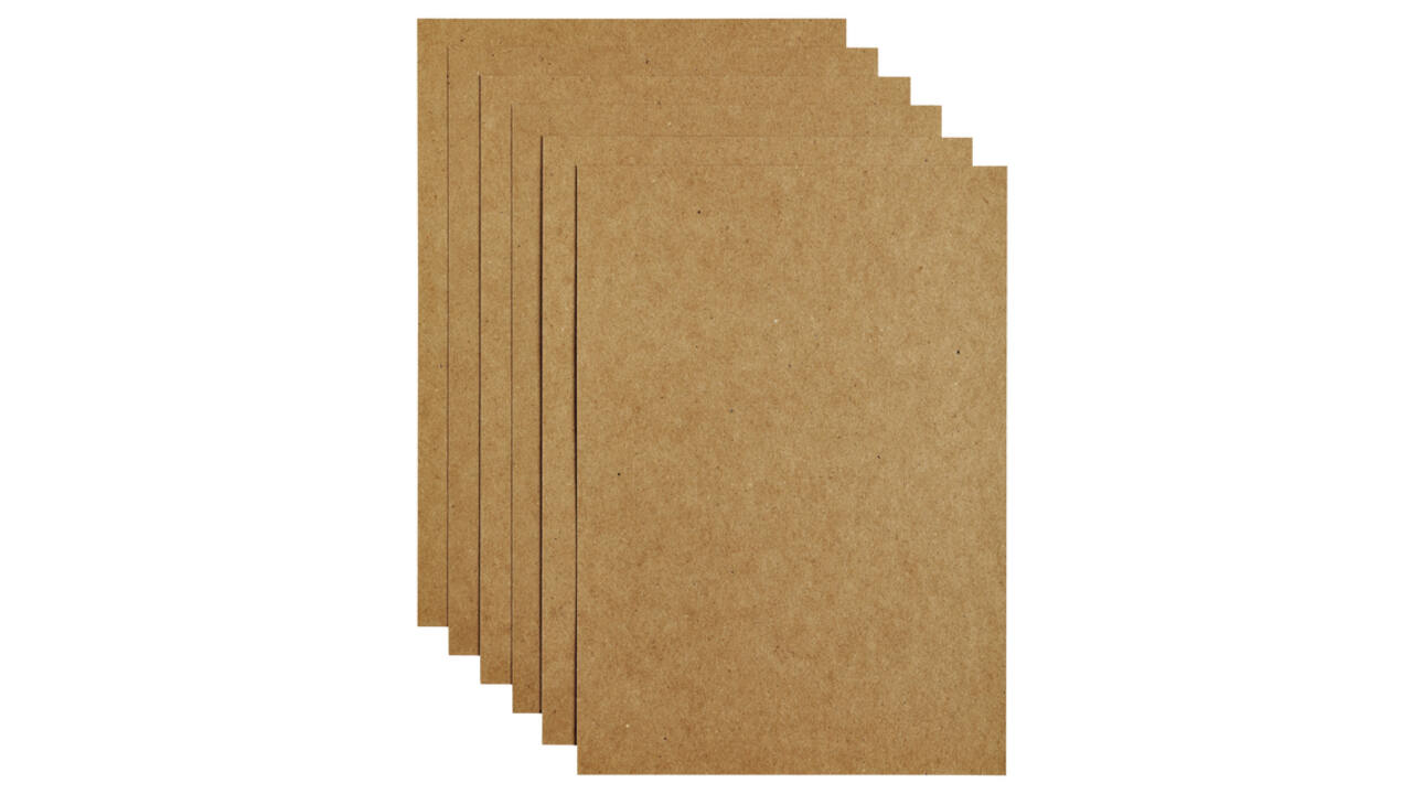 Kopieerpapier Papicolor A4 100gr 12 vel kraft bruin
