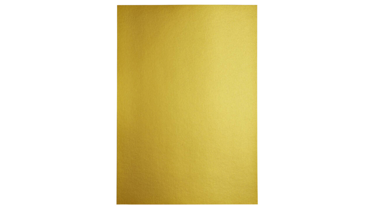 Kopieerpapier Papicolor A4 300gr 3 vel metallic goud