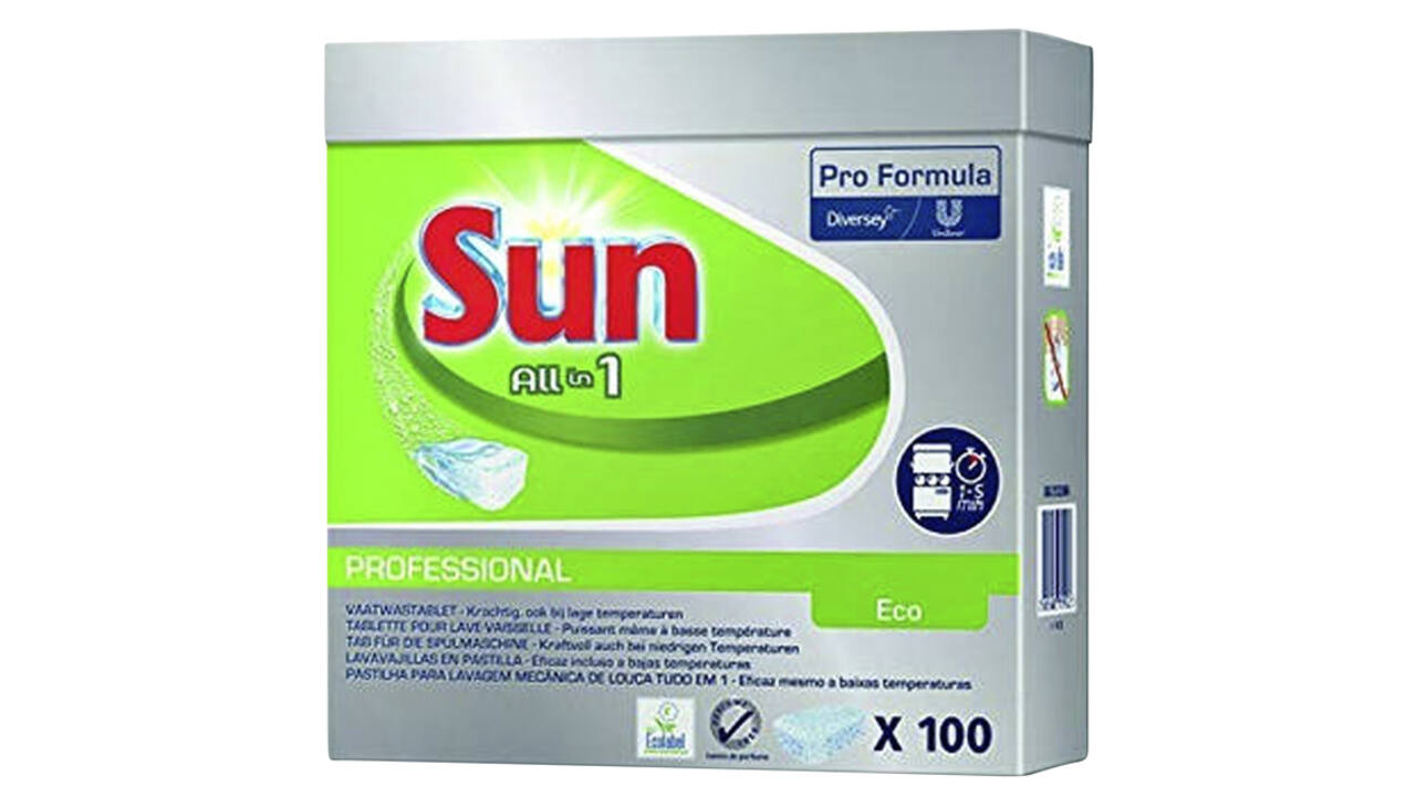 Vaatwastabletten Sun Pro Formula All-in-one Eco 100 stuks