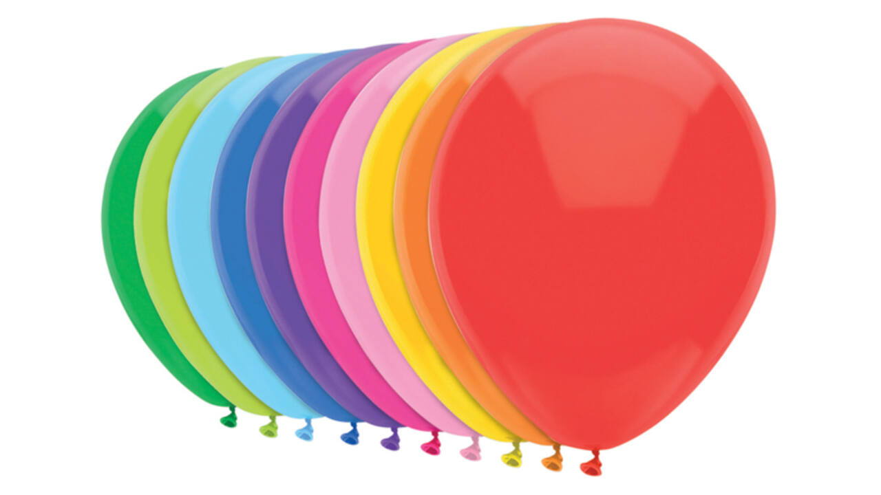 Ballonnen gekleurd 20 stuks 30 cm