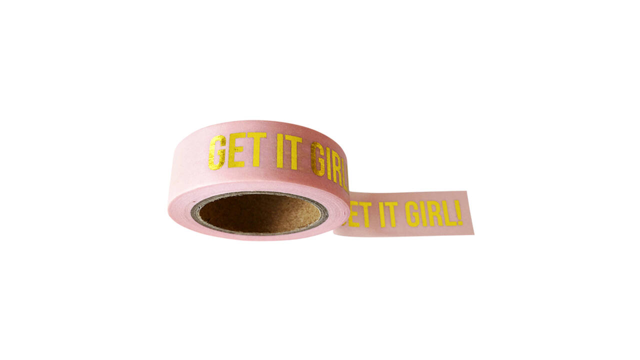 Washi tape Blush get it girl