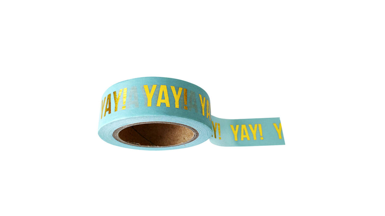 Washi tape mint Yay
