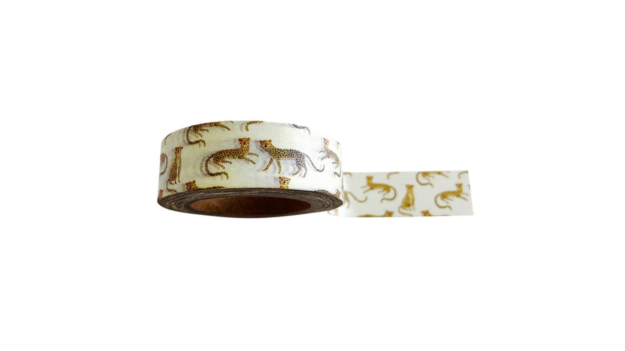 Washi tape panter