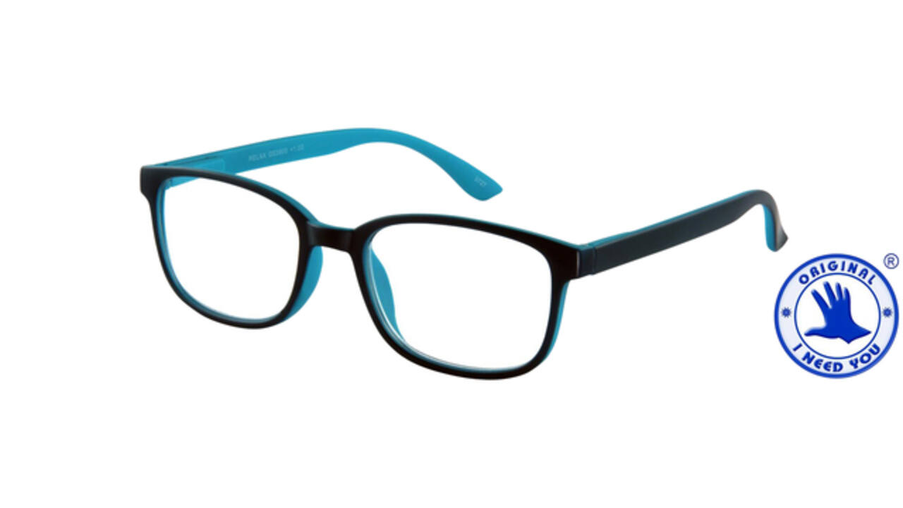Leesbril I Need You +1.00 dpt Relax blauw-lichtblauw