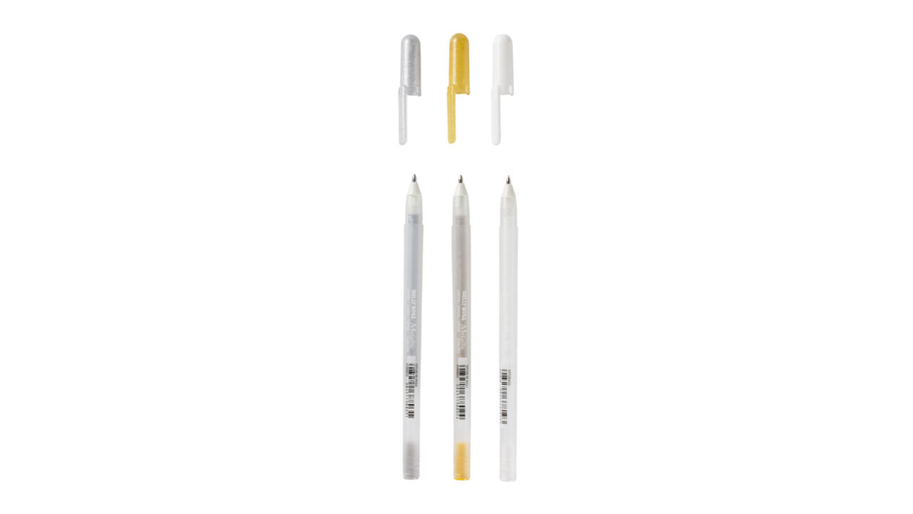 Gelschrijver Sakura Gelly Roll The Favourites set à 3 kleuren