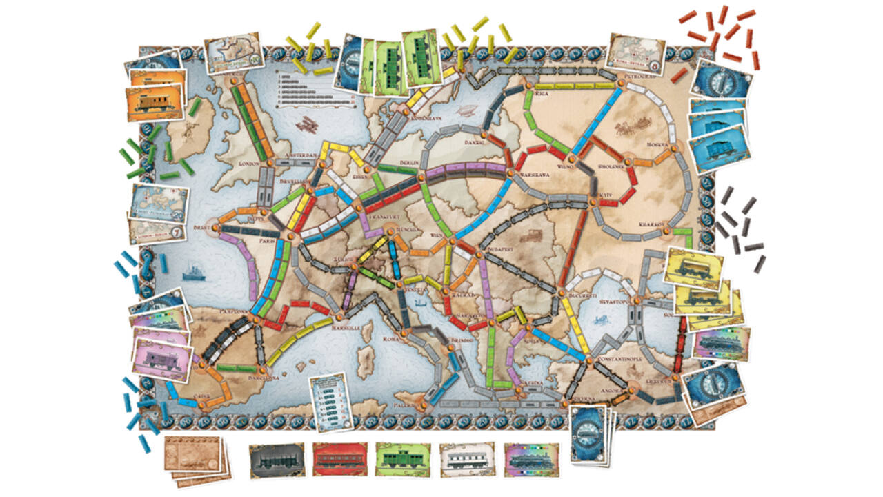 Bordspel Ticket to Ride Europa