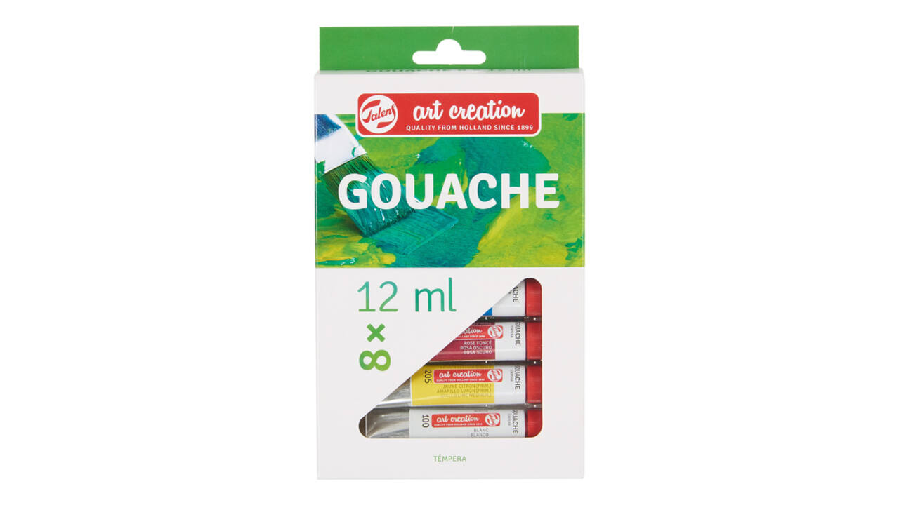 Gouache Talens Art Creation set à 8 kleuren