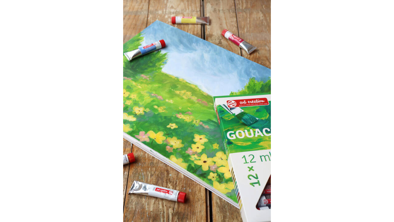 Gouache Talens Art Creation set à 8 kleuren