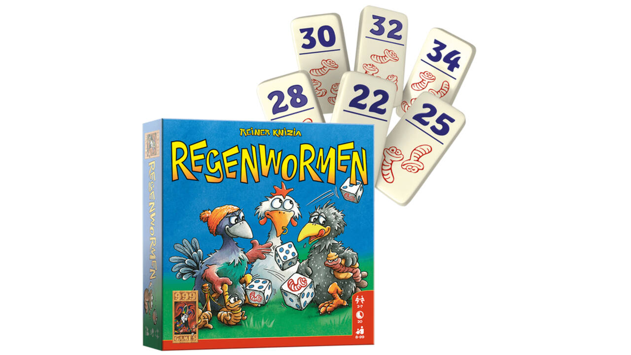 Dobbelspel Regenwormen