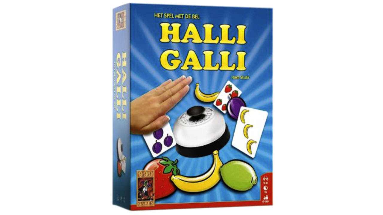 Kaartspel Halli Galli - Het spel met de bel