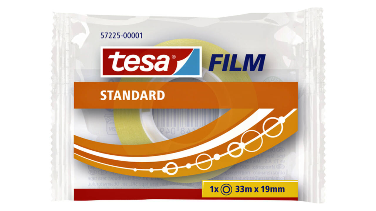 Plakband tesafilm® Standaard 33mx19mm transparant