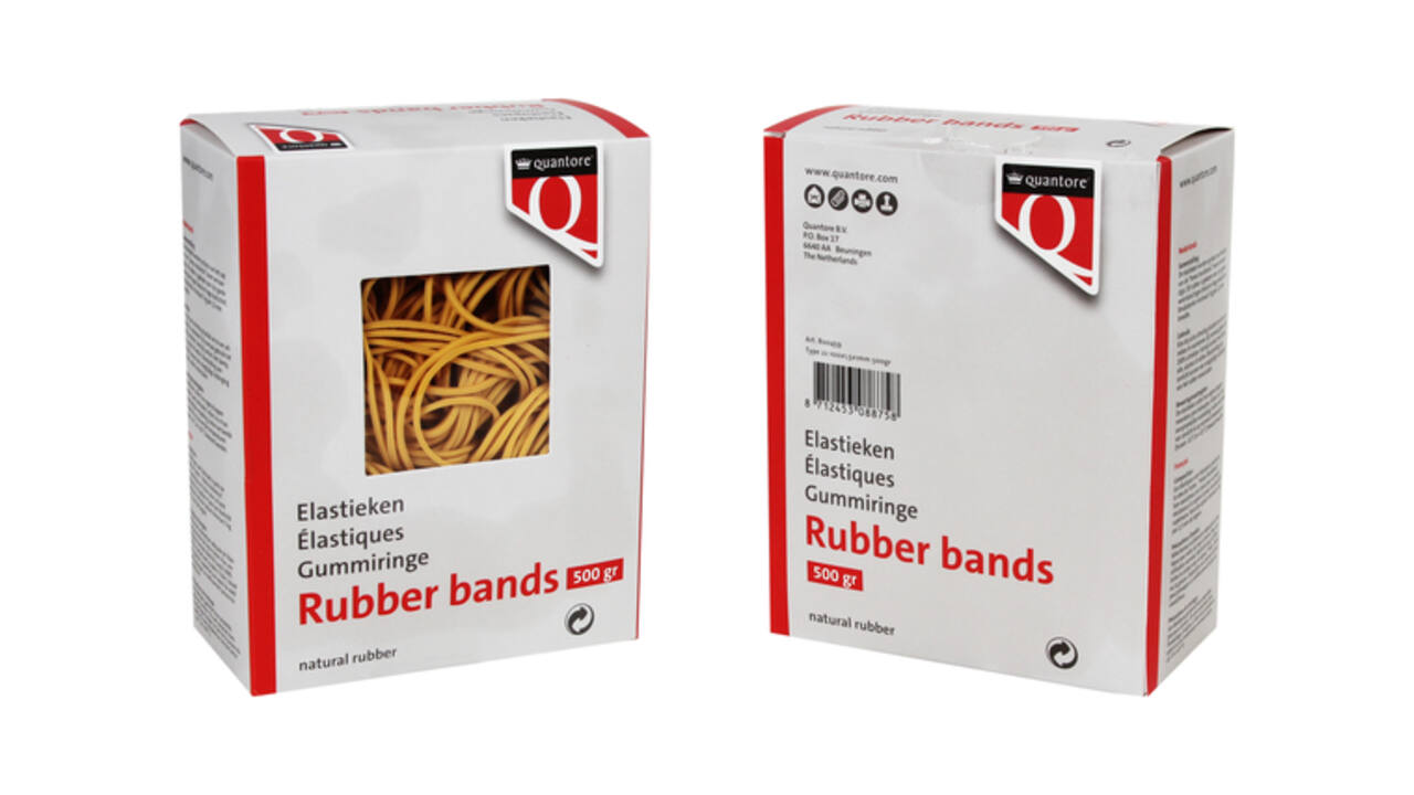 Elastiek Quantore 22 100x1,5x1mm 500gram