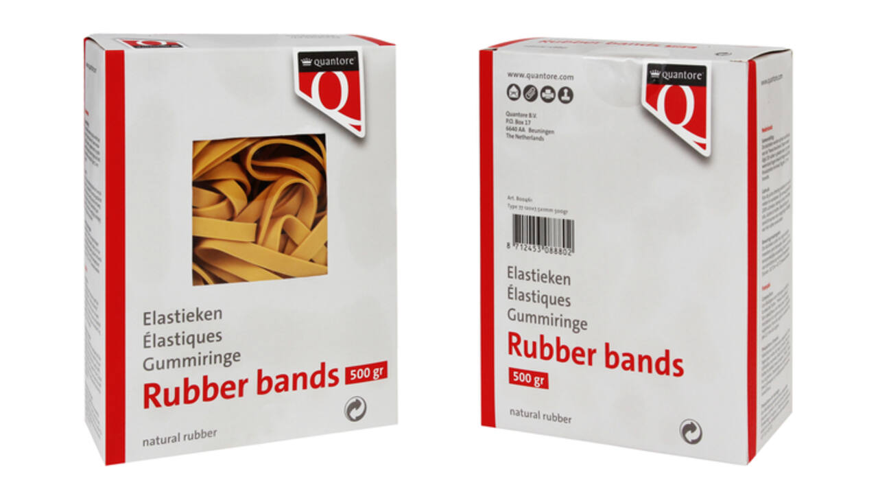 Elastiek Quantore 77 120x7.5x1mm 500gram