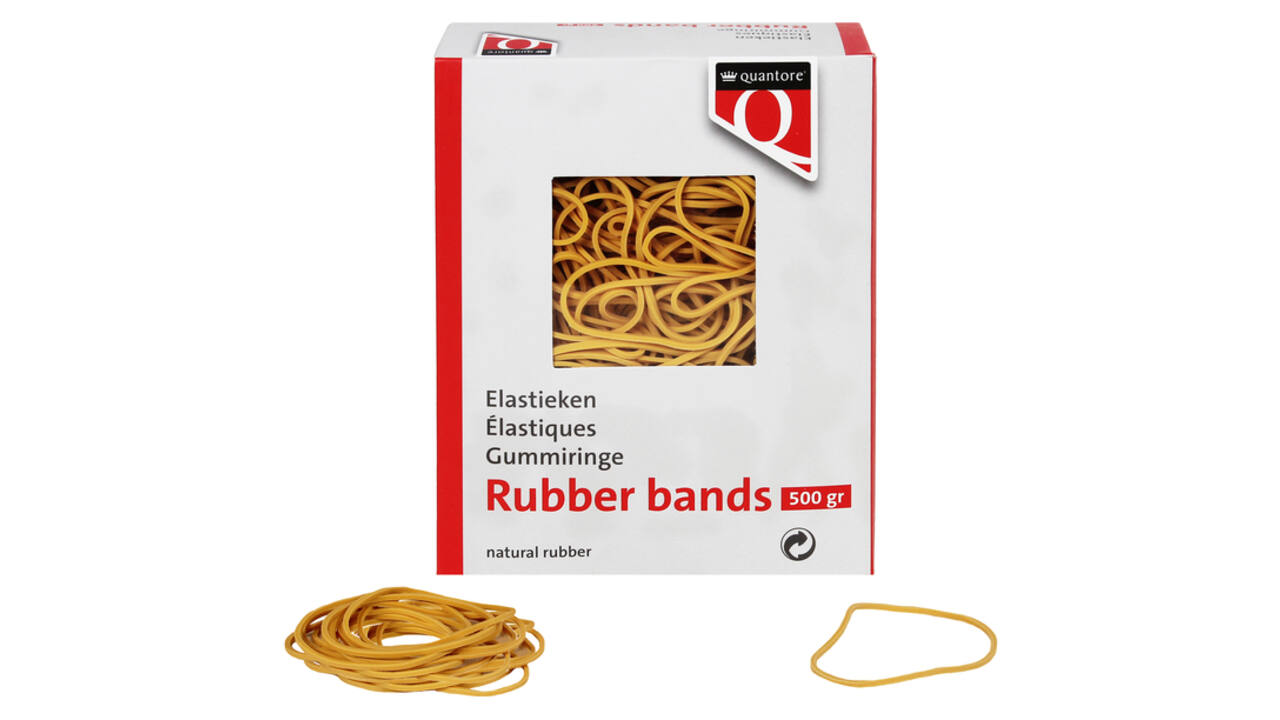 Elastiek Quantore 24 150x1,5x1mm 500gram
