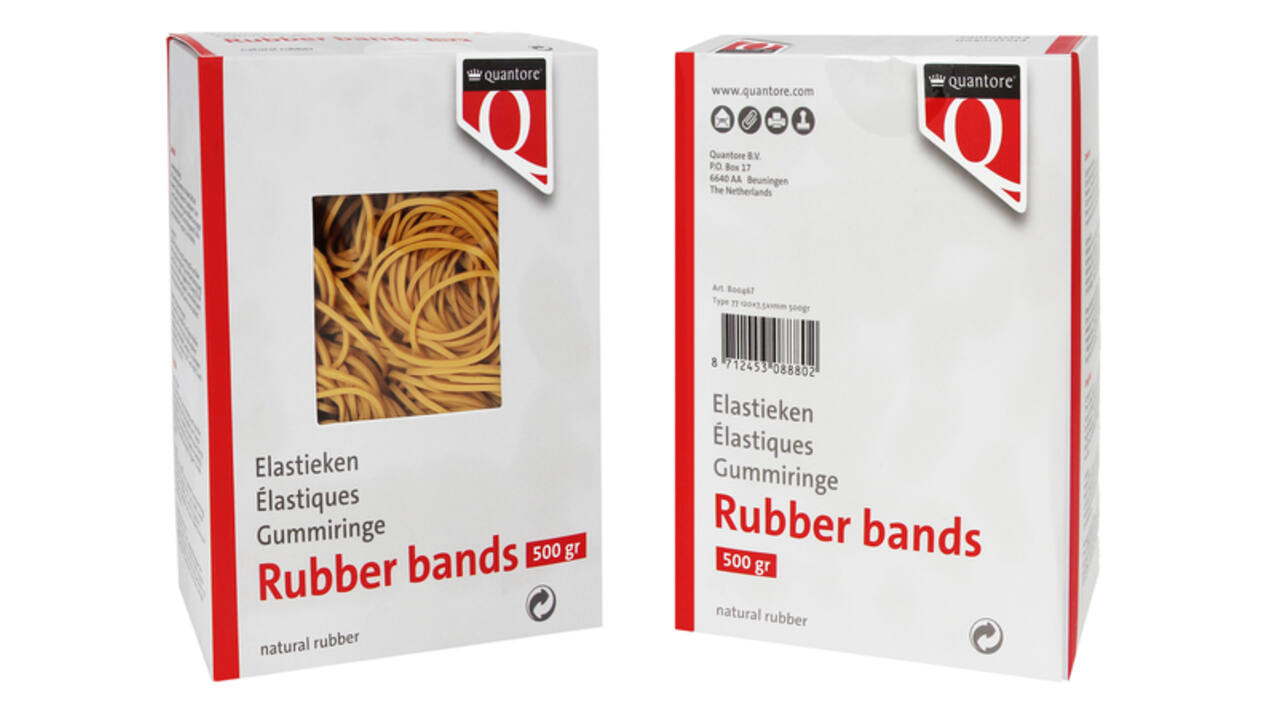 Elastiek Quantore 18 80x1,5x1mm 500gram