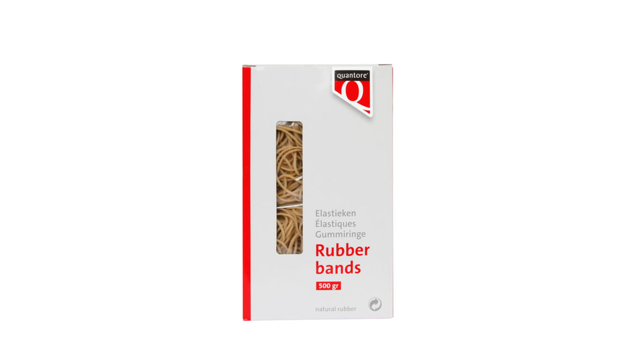 Elastiek Quantore 22 100x1,5x1mm 500gram