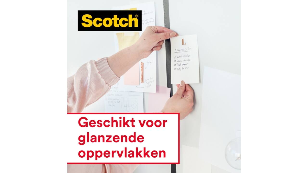 Plakband Scotch Crystal 600 19mmx33m transparant 12+2 gratis