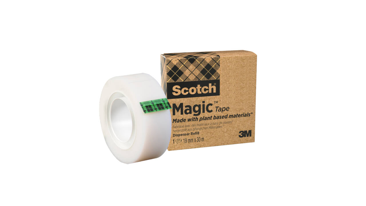 Plakband Scotch Magic 900 19mmx30m onzichtbaar mat
