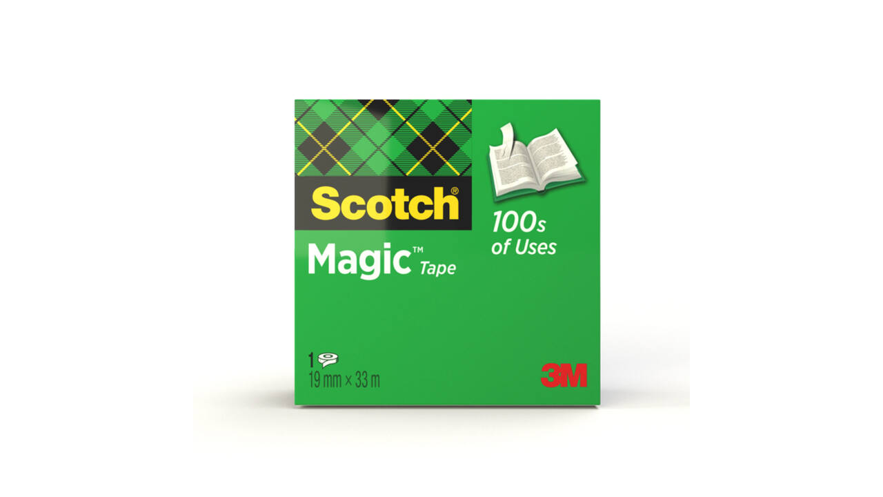 Plakband Scotch Magic 810 19mmx33m onzichtbaar mat