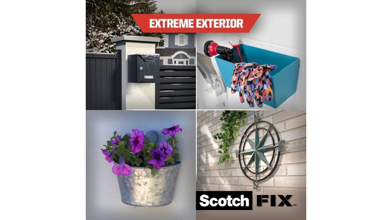 Plakband Scotch Extreme Exterior 19mm x 1,5m dubbelzijdig