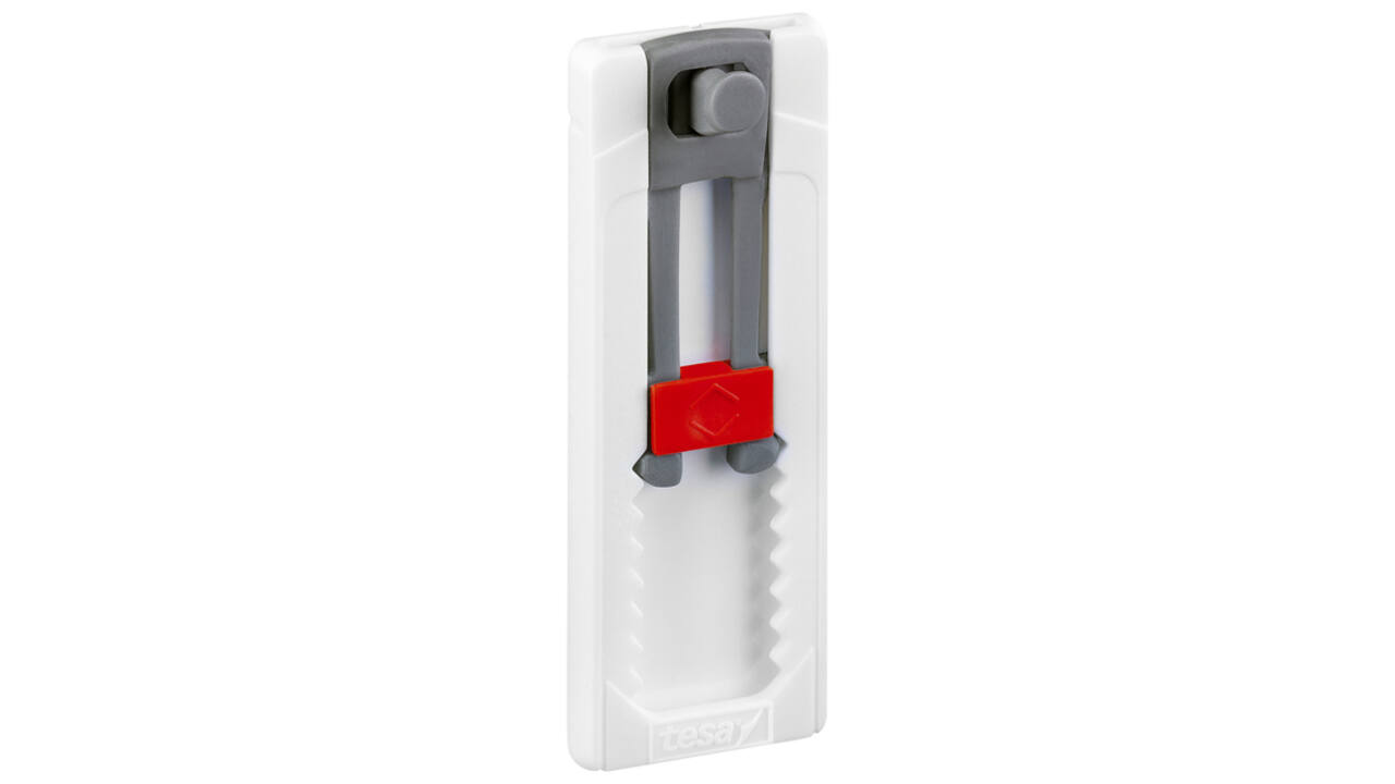 Klevende spijker tesa® kleine apparaten voor behang en pleisterwerk 0,5kg grijs-wit 2 stuks