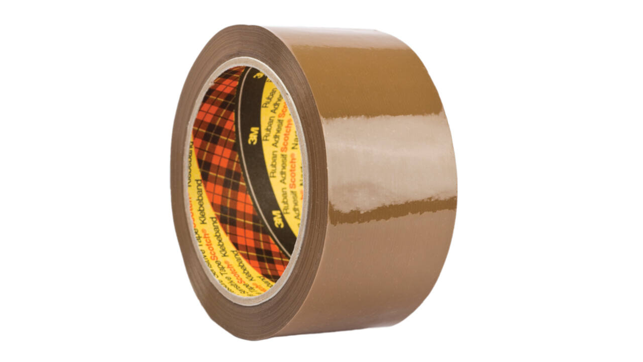 Verpakkingstape Scotch 3095 50mmx66m bruin