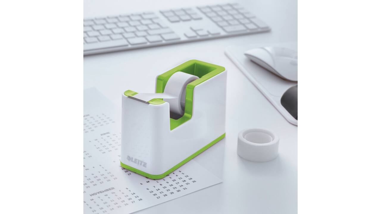 Plakbandhouder Leitz WOW wit/groen