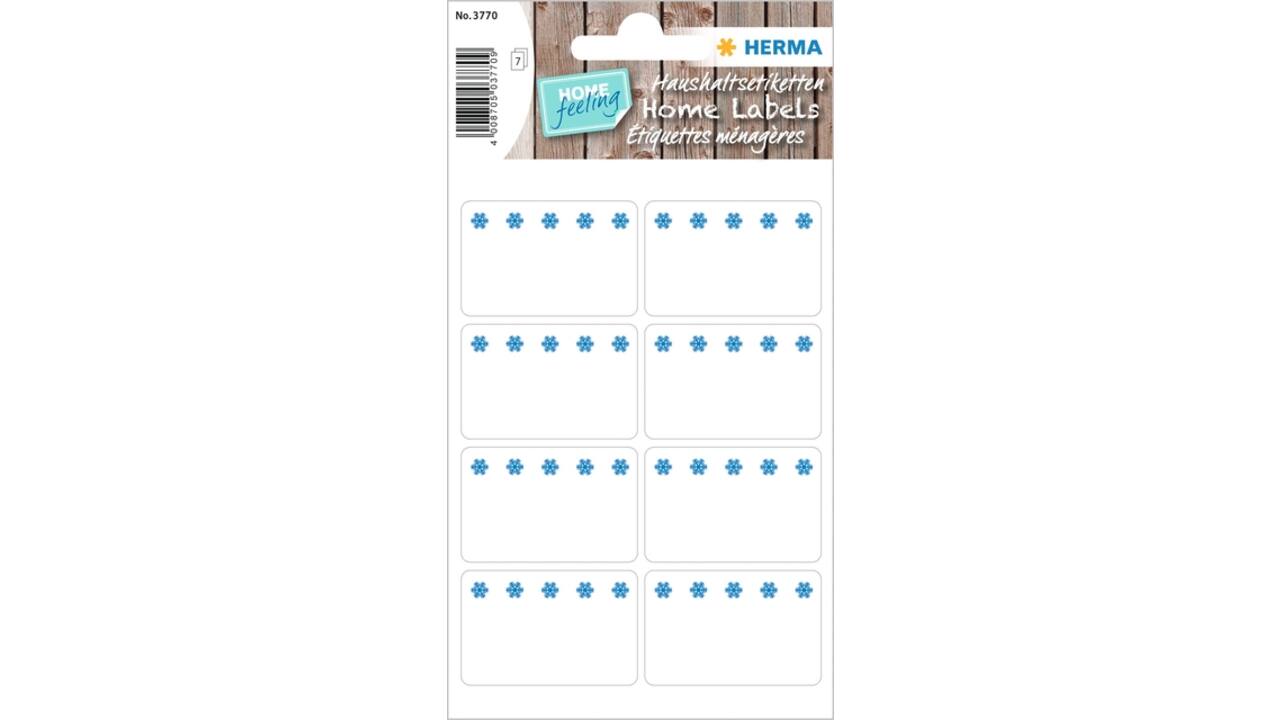 Etiket HERMA 3770 26x40mm diepvries wit 56 stuks