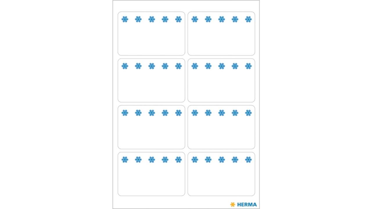 Etiket HERMA 3770 26x40mm diepvries wit 56 stuks