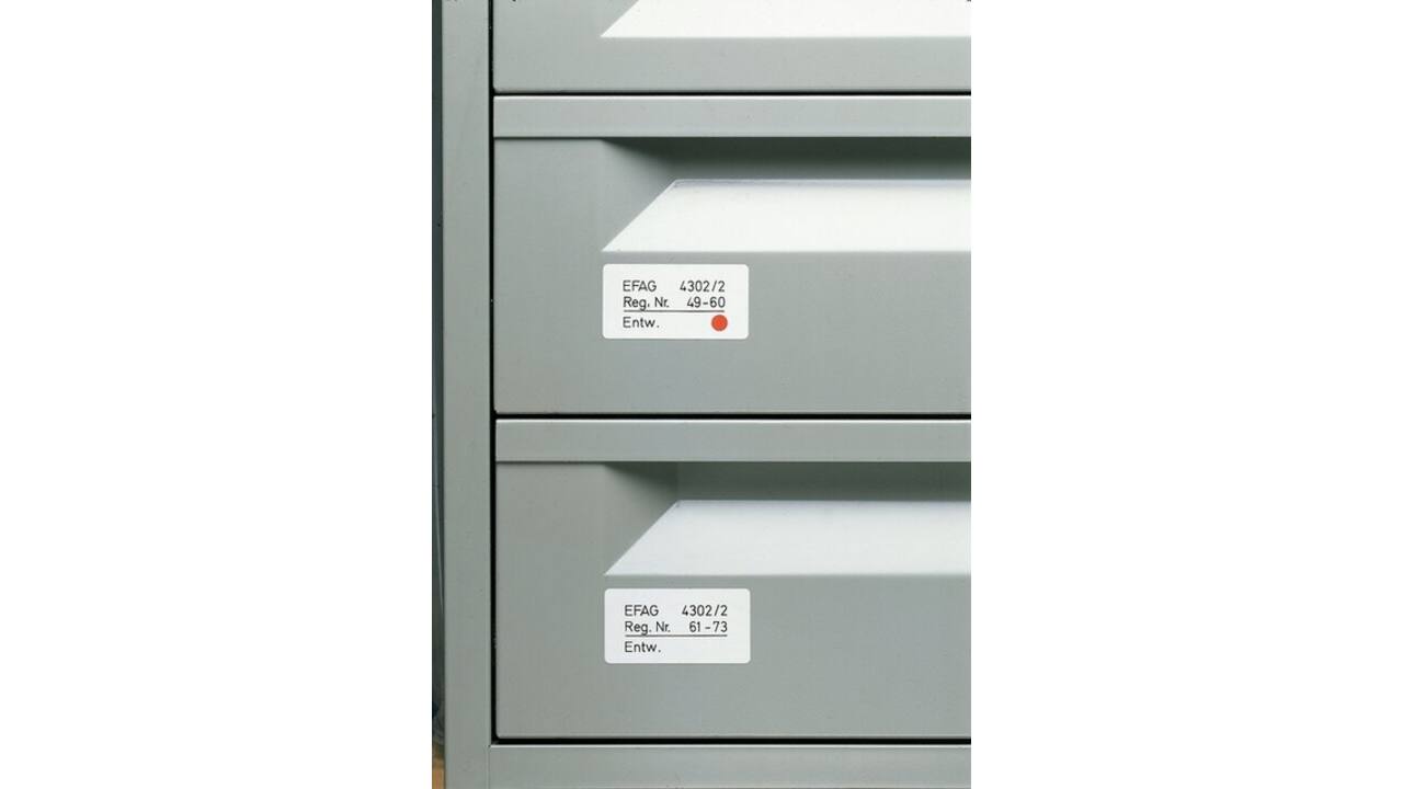 Etiket HERMA 10605 13x40mm verwijderbaar wit 672 stuks
