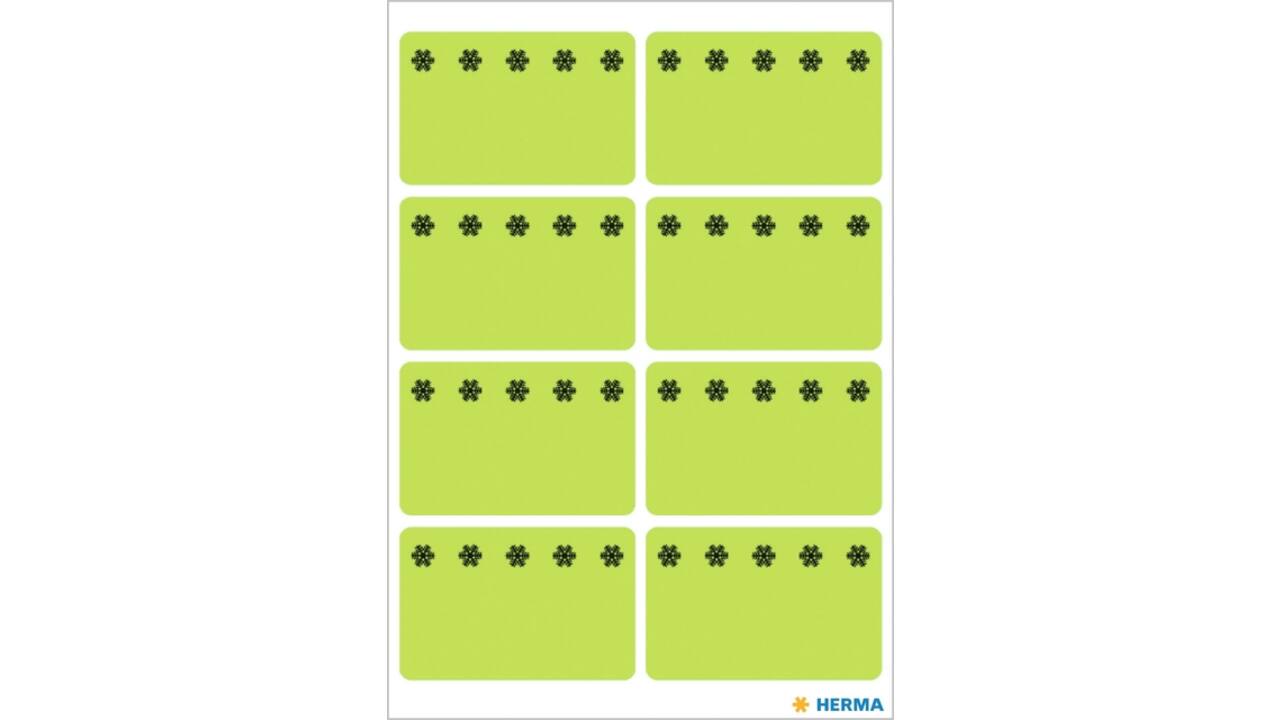Etiket HERMA 3775 26x40mm diepvries groen 48 stuks