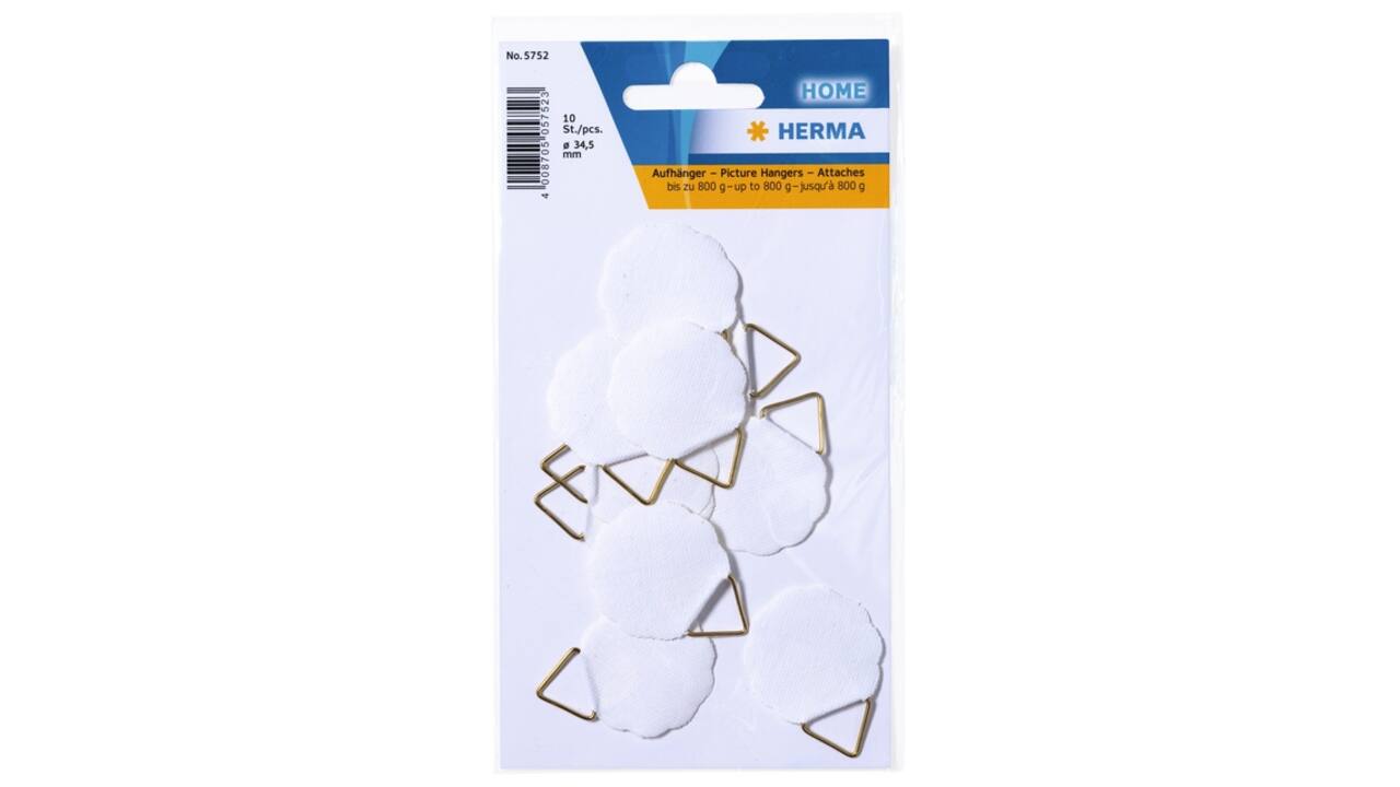 Hanghaakje HERMA 5752 34.5mm 10 stuks