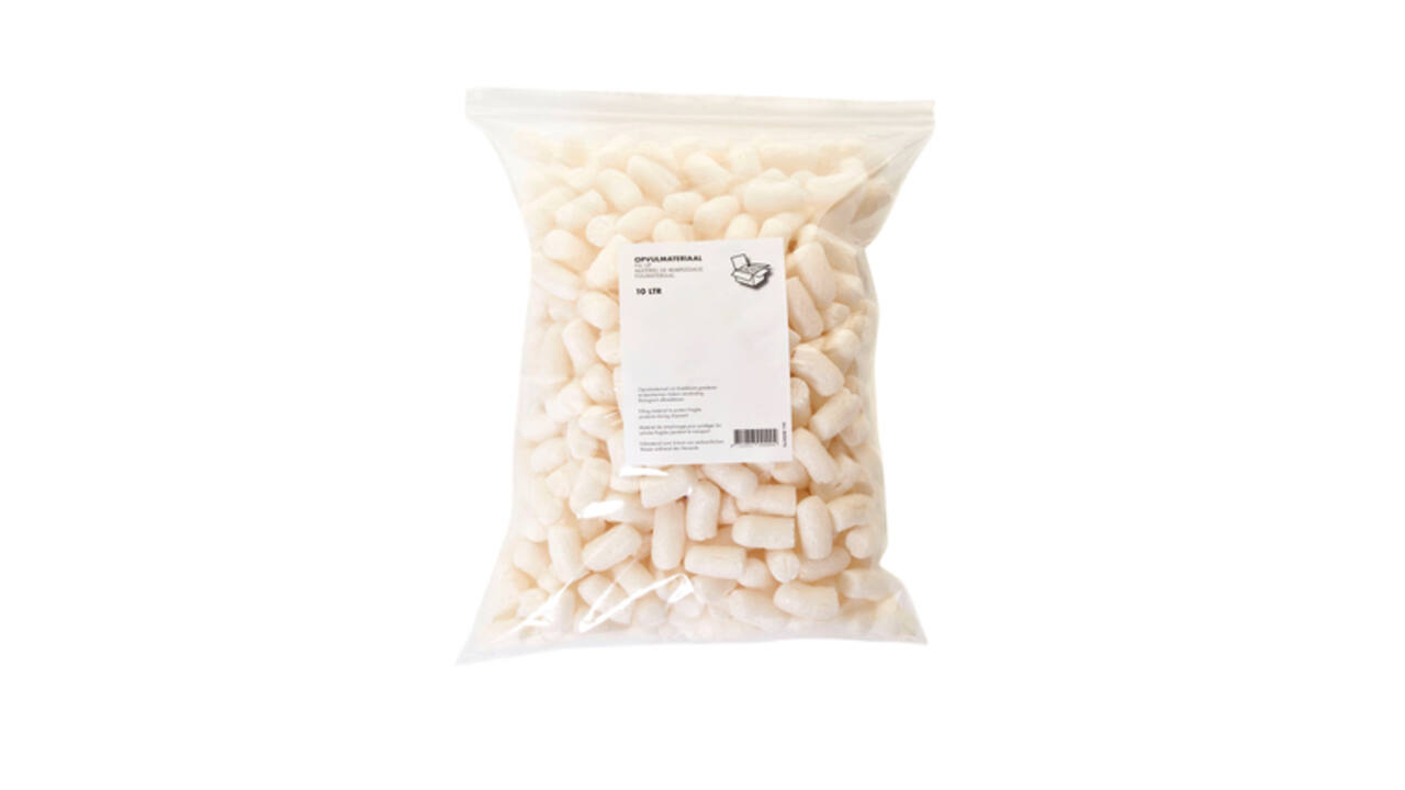 Opvulchips iezzy 10l biologisch afbreekbaar creme