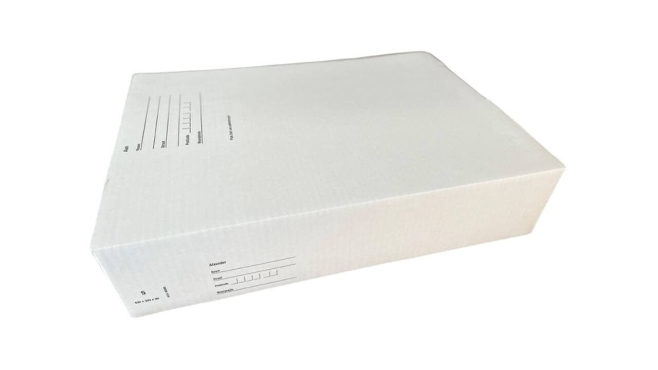Postpakketbox iezzy 5 430x300x90mm wit