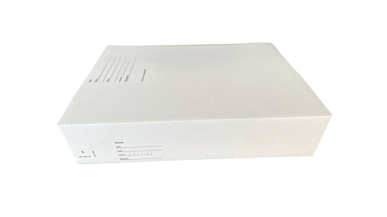 Postpakketbox iezzy 5 430x300x90mm wit