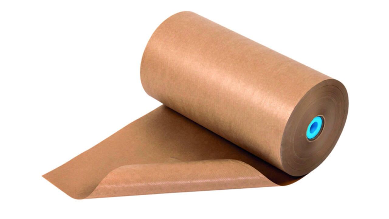 Inpakpapier iezzy 70gram 50cmx220m kraft bruin