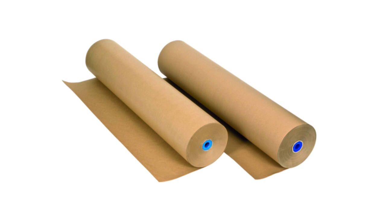 Inpakpapier iezzy 70gram 70cmx220m kraft bruin