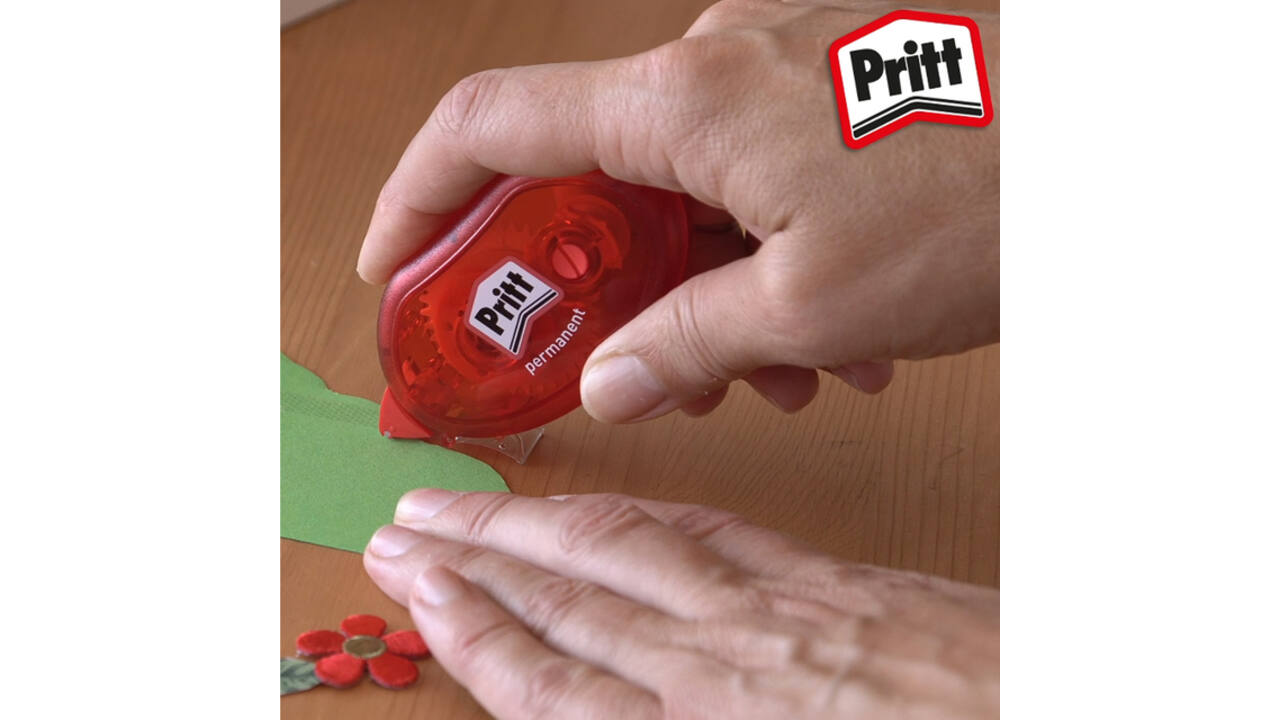 Lijmroller Pritt Compact permanent 10m