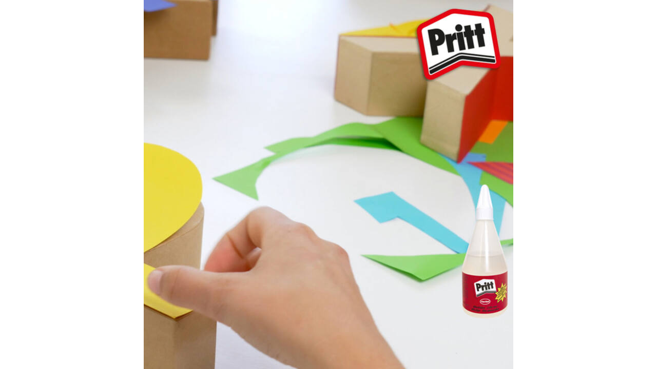 Alleslijm Pritt  flacon 200gr transparant