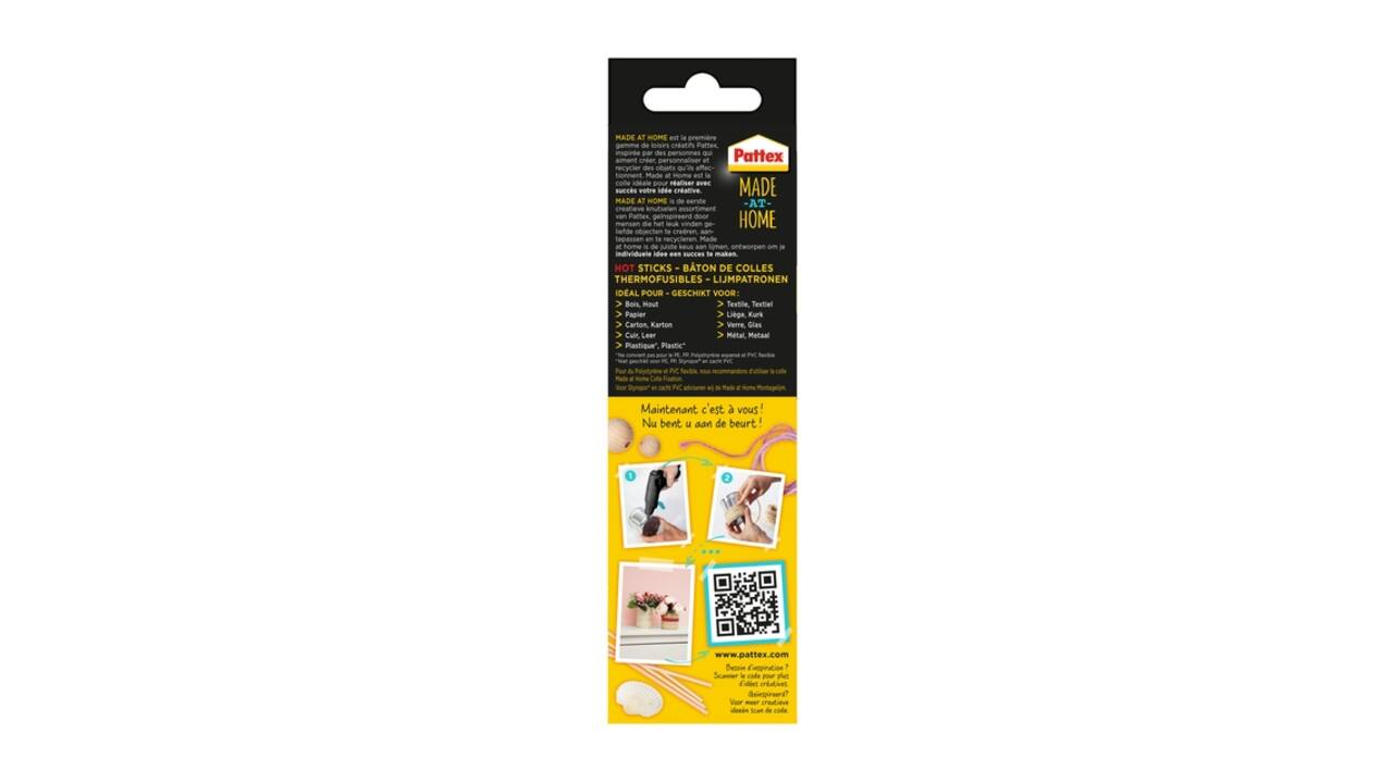 Lijmpatroon tbv lijmpistool Pattex hobby 10 stuks