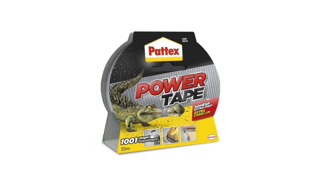 Plakband Pattex Power Tape 50mmx25m grijs