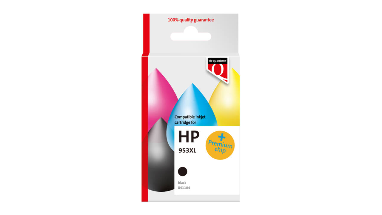 Inktcartridge Quantore alternatief tbv HP L0S70AE 953XL zwart HC