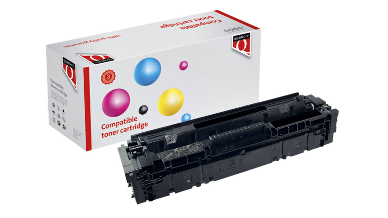 Tonercartridge Quantore alternatief tbv HP CF540A 203A zwart