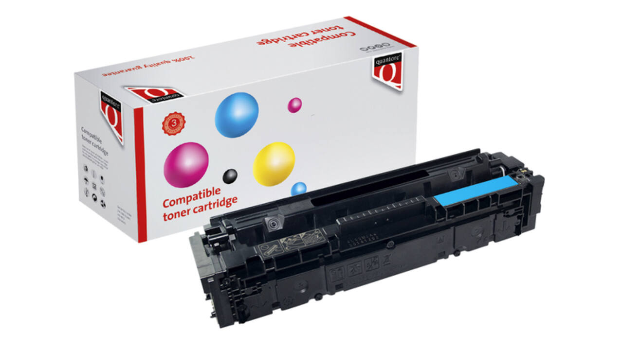 Tonercartridge Quantore alternatief tbv HP CF541X 203X blauw
