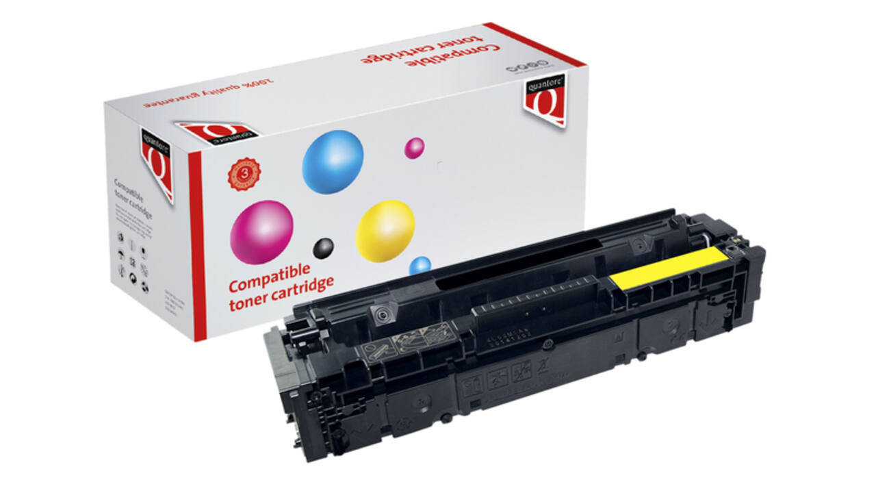 Tonercartridge Quantore alternatief tbv HP CF542A 203A geel