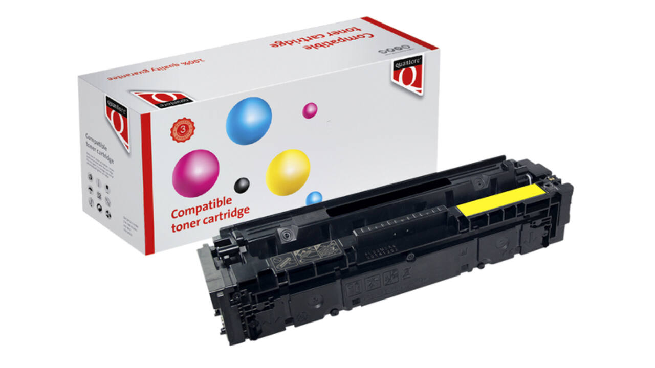 Tonercartridge Quantore alternatief tbv HP CF542X 203X  geel