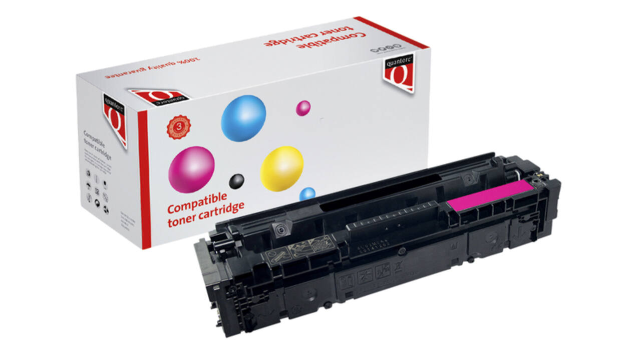 Tonercartridge Quantore alternatief tbv HP CF543A 203A rood
