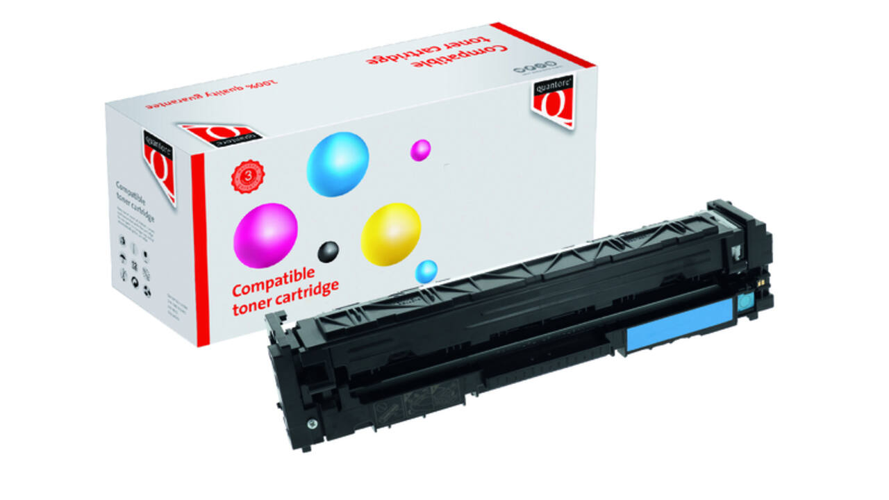 Tonercartridge Quantore alternatief tbv HP CF531A 205A blauw