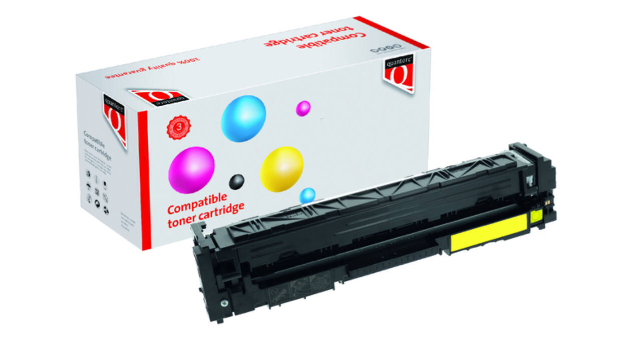 Tonercartridge Quantore alternatief tbv HP CF532A 205A geel